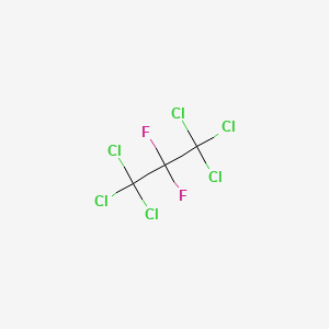 molecular formula C3Cl6F2 B6353525 1,1,1,3,3,3-Hexachloro-2,2-difluoropropane CAS No. 3182-26-1