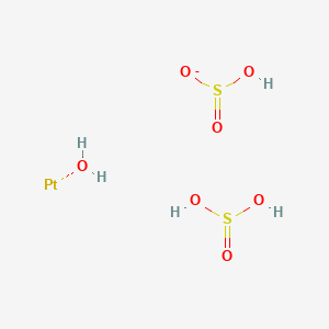 molecular formula H5O7PtS2- B6353994 Platinum(4+),disulfite CAS No. 61420-92-6