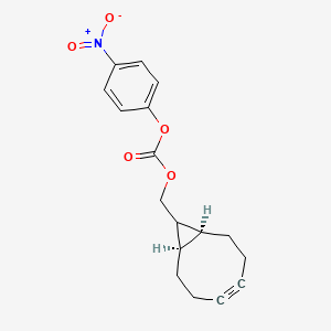 molecular formula C17H17NO5 B6354270 endo-BCN-O-PNB CAS No. 1263166-91-1