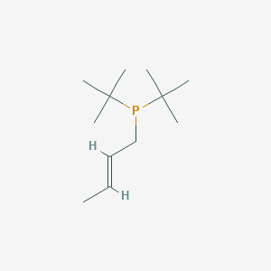 molecular formula C12H25P B6354295 2-Butenyl(di-tert-butyl)phosphine CAS No. 1620882-90-7