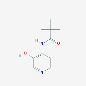 N-(3-Hydroxypyridin-4-yl)-2,2-dimethylpropanamide