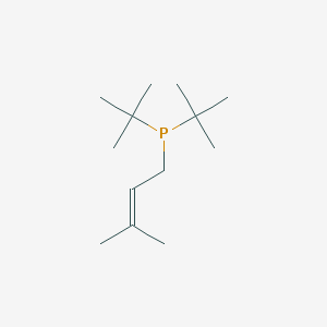 molecular formula C13H27P B6354302 Di-tert-butyl(3-methyl-2-butenyl)phosphine CAS No. 1980039-10-8