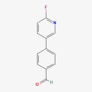 4-(6-Fluoropyridin-3-yl)benzaldehyde