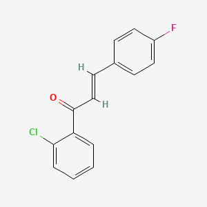 (2E)-1-(2-Chlorophenyl)-3-(4-fluorophenyl)prop-2-en-1-one