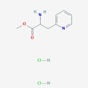 2-Amino-3-pyridin-2-yl-propionic acid methyl ester dihydrochloride, 95% (H-DL-2Pal-OMe)