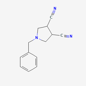 1-Benzyl-pyrrolidine-3,4-dicarbonitrile