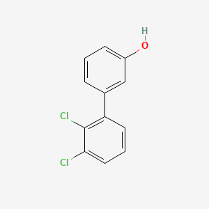 molecular formula C12H8Cl2O B6354517 3-(2,3-Dichlorophenyl)phenol CAS No. 14962-33-5