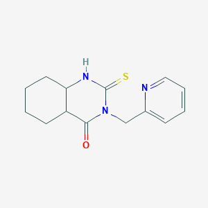 3-(Pyridin-2-ylmethyl)-2-thioxo-2,3-dihydroquinazolin-4(1H)-one