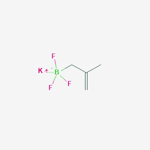 molecular formula C4H7BF3K B6354692 Potassiumtrifluoro(2-methylallyl)borate CAS No. 1499174-62-7