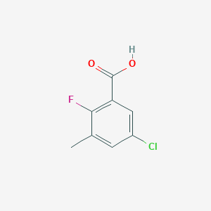 5-Chloro-2-fluoro-3-methylbenzoic acid