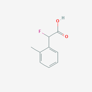 2-Fluoro-2-(o-tolyl)acetic acid