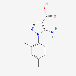 5-Amino-1-(2,4-dimethylphenyl)-1H-pyrazole-4-carboxylic acid