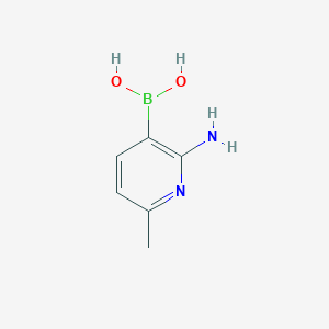 2-Amino-6-methylpyridine-3-boronic acid