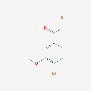 2-Bromo-1-(4-bromo-3-methoxyphenyl)ethanone