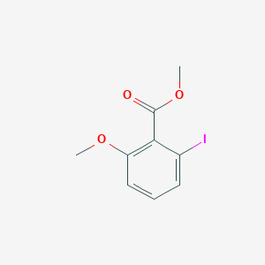 molecular formula C9H9IO3 B6354903 Methyl 2-iodo-6-methoxybenzoate CAS No. 1379337-67-3