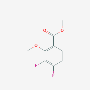 molecular formula C9H8F2O3 B6354922 Methyl 3,4-difluoro-2-methoxybenzoate CAS No. 948833-75-8