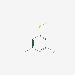 molecular formula C8H9BrS B6354943 (3-Bromo-5-methylphenyl)(methyl)sulfane CAS No. 1824587-08-7