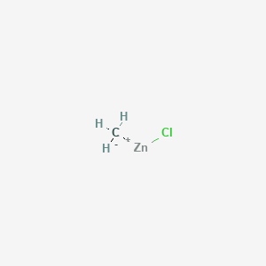 molecular formula CH3ClZn B6355023 Methylzinc chloride, 2M solution in THF CAS No. 5158-46-3