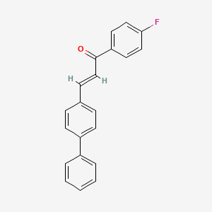 (2E)-1-(4-Fluorophenyl)-3-(4-phenylphenyl)prop-2-en-1-one