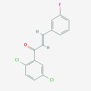 (2E)-1-(2,5-Dichlorophenyl)-3-(3-fluorophenyl)prop-2-en-1-one
