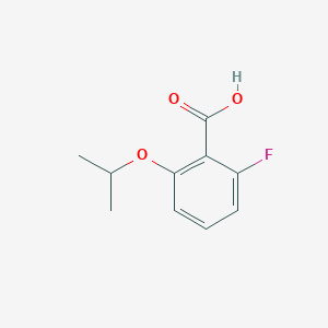molecular formula C10H11FO3 B6355263 2-氟-6-异丙氧基苯甲酸 CAS No. 1369879-25-3