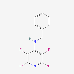 molecular formula C12H8F4N2 B6355380 2,3,5,6-Tetrafluoro-N-(benzyl)-4-aminopyridine CAS No. 901594-71-6