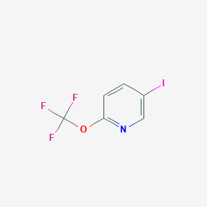 molecular formula C6H3F3INO B6355479 5-Iodo-2-(trifluoromethoxy)pyridine CAS No. 1361696-40-3
