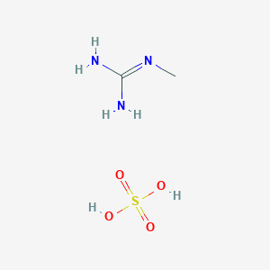 molecular formula C2H9N3O4S B6355491 Methyl guanidine sulfate CAS No. 202401-10-3