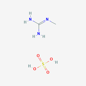 molecular formula C2H9N3O4S B6355491 1-Methylguanidine sulphate CAS No. 202401-10-3