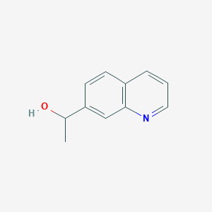 molecular formula C11H11NO B6355542 1-(Quinolin-7-yl)ethan-1-ol CAS No. 1529728-34-4