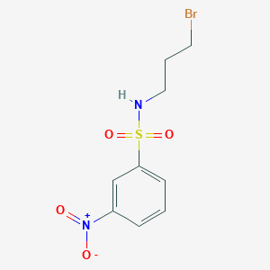 N-(3-Bromo-propyl)-3-nitro-benzenesulfonamide