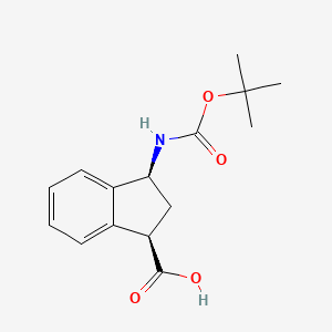 (+/-)-cis-Boc-3-amino-1-indanecarboxylic acid