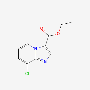 molecular formula C10H9ClN2O2 B6355701 Ethyl 8-chloroimidazo[1,2-a]pyridine-3-carboxylate CAS No. 1397187-24-4