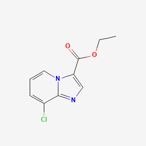 8-Chloro-imidazo[1,2-a]pyridine-3-carboxylic acid ethyl ester, 95%