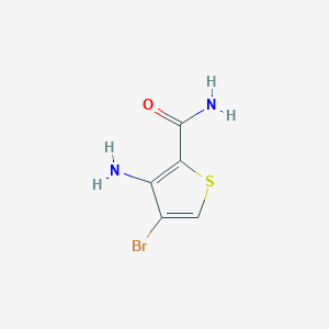 3-Amino-4-bromothiophene-2-carboxamide