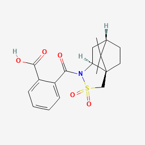 molecular formula C18H21NO5S B6355844 N-(2-Carboxybenzoyl)-(+)-10,2-camphorsultam CAS No. 1820570-99-7