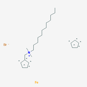(Ferrocenylmethyl)dodecyldimethylammonium bromide