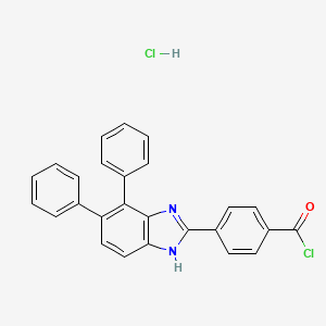 4-(4,5-Diphenyl-1H-imidazol-2-yl)benzoyl chloride hydrochloride