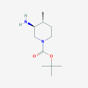 (3S,4R)-t-Butyl 3-amino-4-methylpiperidine-1-carboxylate