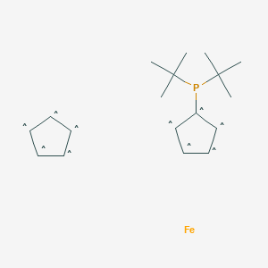 molecular formula C18H27FeP B6355959 di-tert-butylphosphinoferrocene CAS No. 223655-16-1