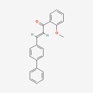 (2E)-1-(2-Methoxyphenyl)-3-(4-phenylphenyl)prop-2-en-1-one