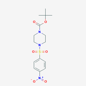 N-((4-Nitrophenyl)sulfonyl)-1-(tert-butyloxycarbonyl)piperazine