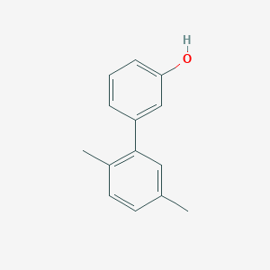 molecular formula C14H14O B6356704 3-(2,5-Dimethylphenyl)phenol CAS No. 1177232-47-1