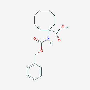 1-(Phenylmethoxycarbonylamino)cyclooctane-1-carboxylic acid