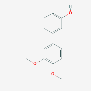 molecular formula C14H14O3 B6356891 3-(3,4-Dimethoxyphenyl)phenol CAS No. 1175871-36-9