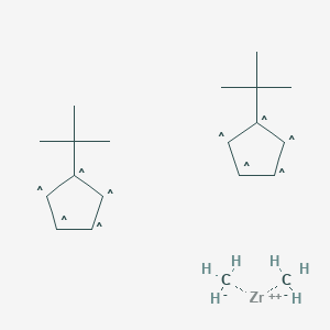 B6356963 Dimethylbis(t-butylcyclopentadienyl)zirconium;  98% CAS No. 68193-40-8