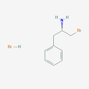 (S)-1-Bromo-3-phenylpropan-2-amine hydrobromide;  98%