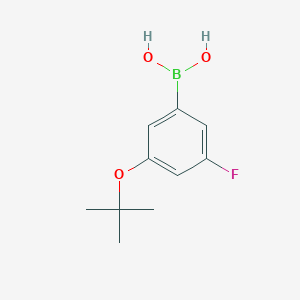 3-Fluoro-5-(t-butoxy)phenylboronic acid