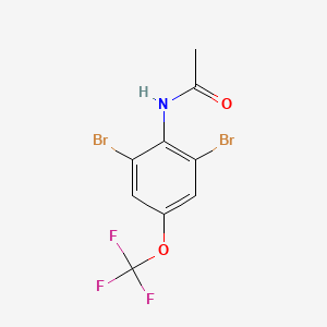 2,6-Dibromo-4-(trifluoromethoxy)acetanilide