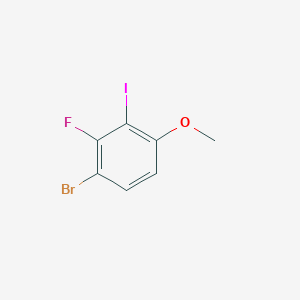 1-Bromo-2-fluoro-3-iodo-4-methoxybenzene